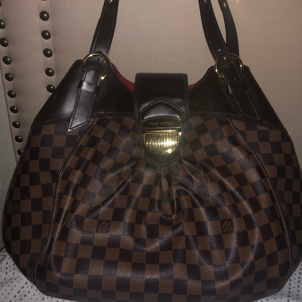 Authentic LV Damier Ebene SISTINA GM